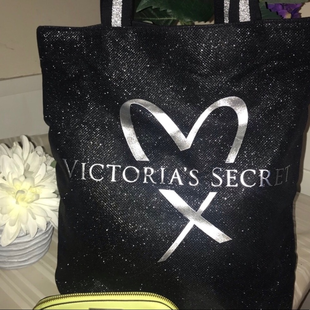 New  VS special shiny promotional bag Black/silver